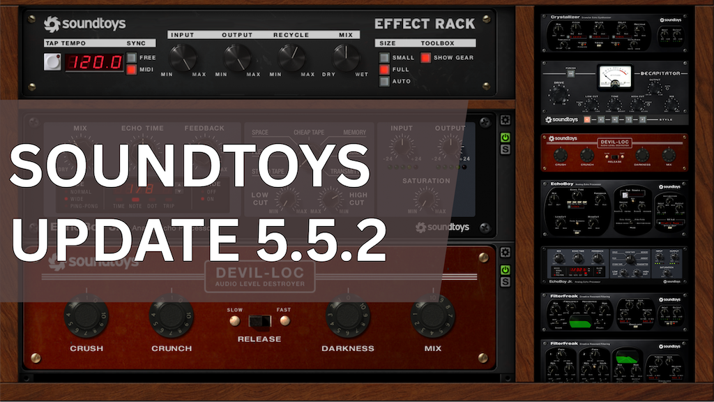 Soundtoys 5.5.2: SpaceBlender and Resizable UI Enhancements