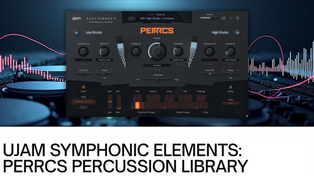 UJAM Symphonic Elements: PERRCS Percussion Library