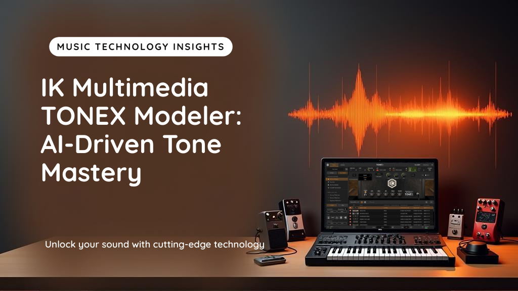 IK Multimedia TONEX Modeler: AI-Driven Tone Mastery
