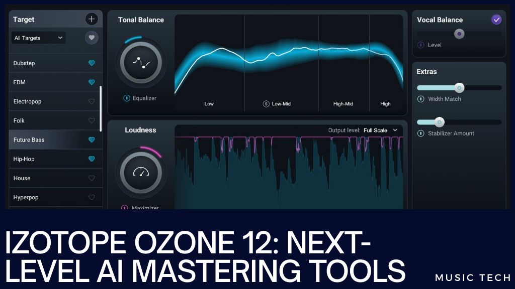 iZotope Ozone 12: Next-Level AI Mastering Tools